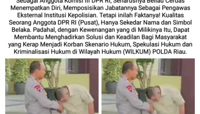 Muhammad Rahul Anggota DPR RI Dinilai Rakus Jabatan, Sudahlah Minim Prestasi Bernafsu Pula Rampas Jabatan Ketua Karang Taruna Provinsi Riau