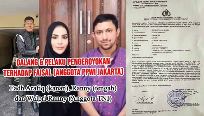 Mantan Narapidana Kasus Korupsi Al-Qur’an Fahd El Fouz A Rafiq Resmi Dilaporkan ke Polda Metro Jaya, Larshen Yunus: “Kasus Pengeroyokan Brutal itu Disaksikan Istrinya Sendiri, Anggota DPR RI bersama Ajudan Seorang Anggota TNI”