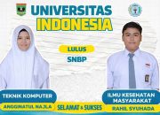 Dua Siswa SMA 1 Harau Lulus SNBP 2026, Diterima di Universitas Indonesia