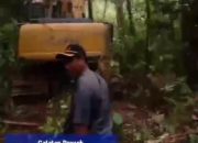 Diduga Akan Digunakan untuk PETI, Excavator di Sinabuan Duokoto Diminta Keluar oleh Warga