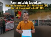 Ramlan Lubis: Masyarakat Berhak Mendapat Kepastian Hukum atas Dugaan Aktivitas PT APSL