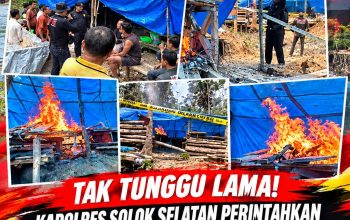 Laporan Warga Langsung Ditindak, Kapolres Solok Selatan Perintahkan Tim Resmob Sikat Dugaan PETI di Batang Hari