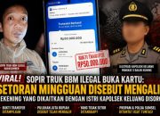 Bukti Transfer Rp50 Juta Muncul, Dugaan Setoran BBM Ilegal di Keluang Mengarah ke Rekening yang Disebut Berkaitan dengan Istri Kapolsek
