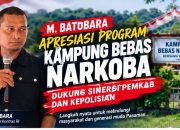 Apresiasi Bupati dan Polisi, M. Batubara Dorong Kampung Bebas Narkoba Diperluas